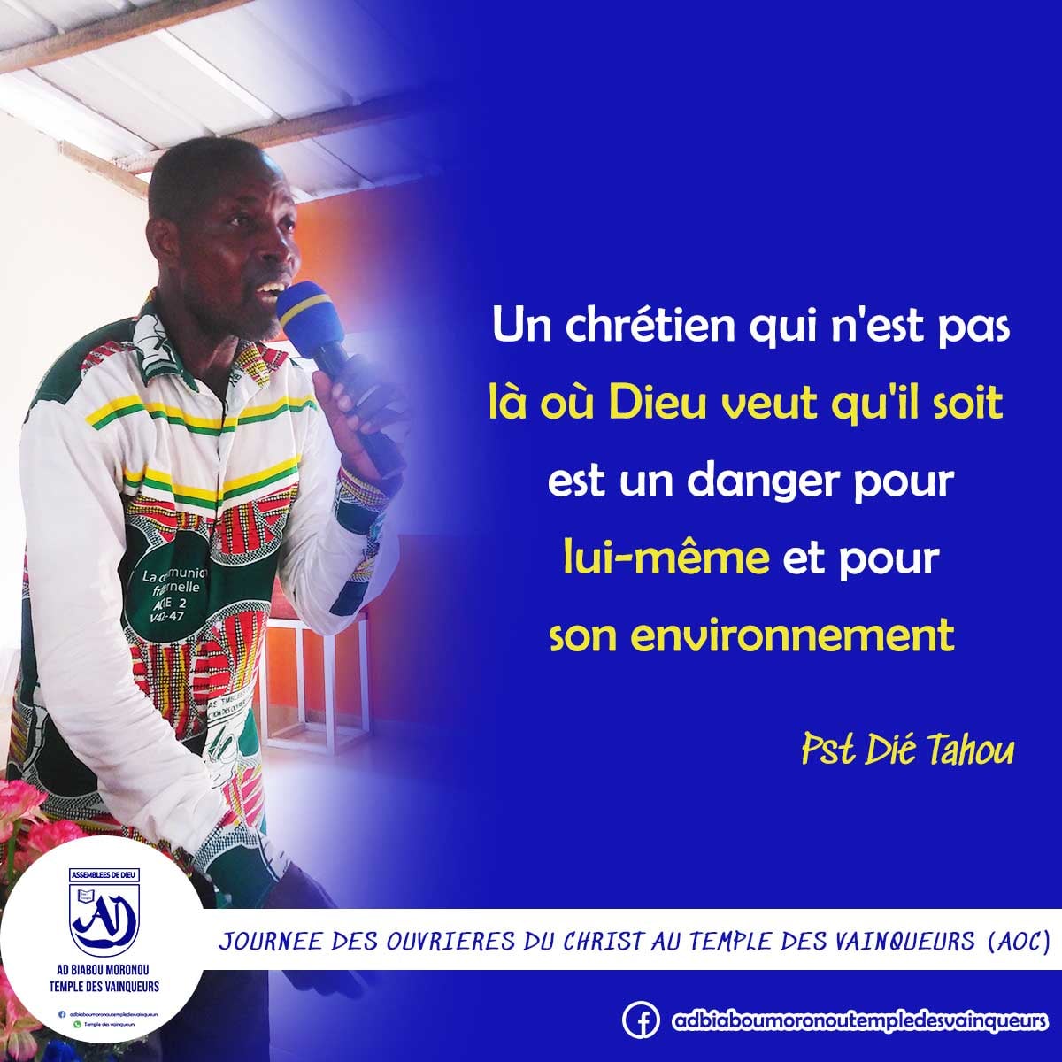 AD Biabou Moronou Temple Des Vainqueurs